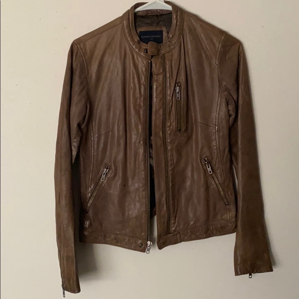 Banana Republic Genuine Leather Jacket